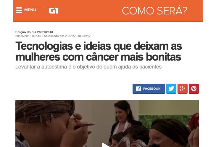 Tecnologias e ideias que deixam as mulheres com câncer mais bonitas.